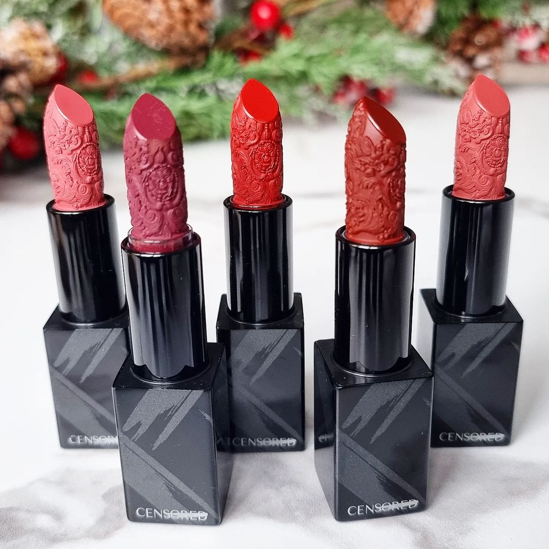 Censored Curved Lipsticks Set 3