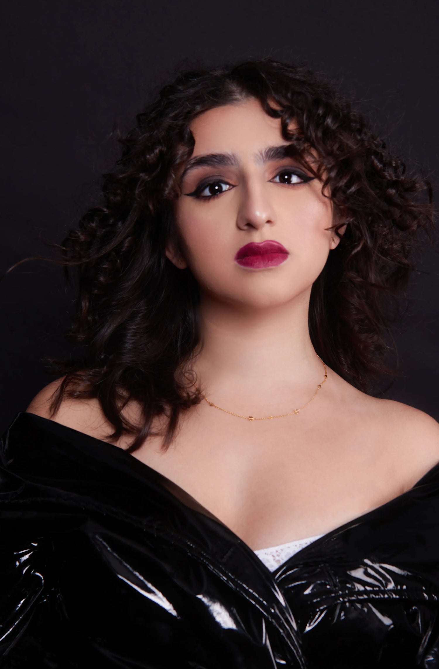Medusa - dark plum lipstick