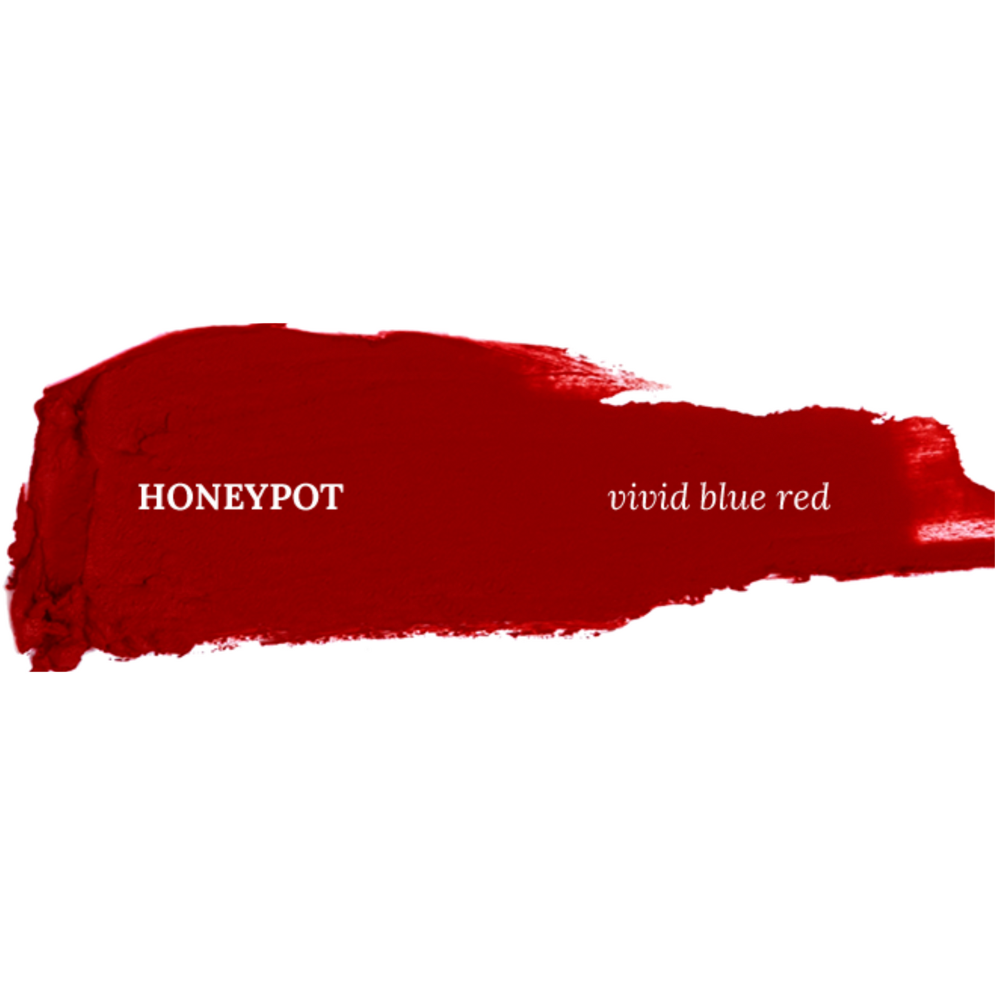 Vivid blue red lipstick - HONEYPOT