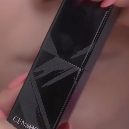 censored cosmetics plum lipstick 2 - medusa